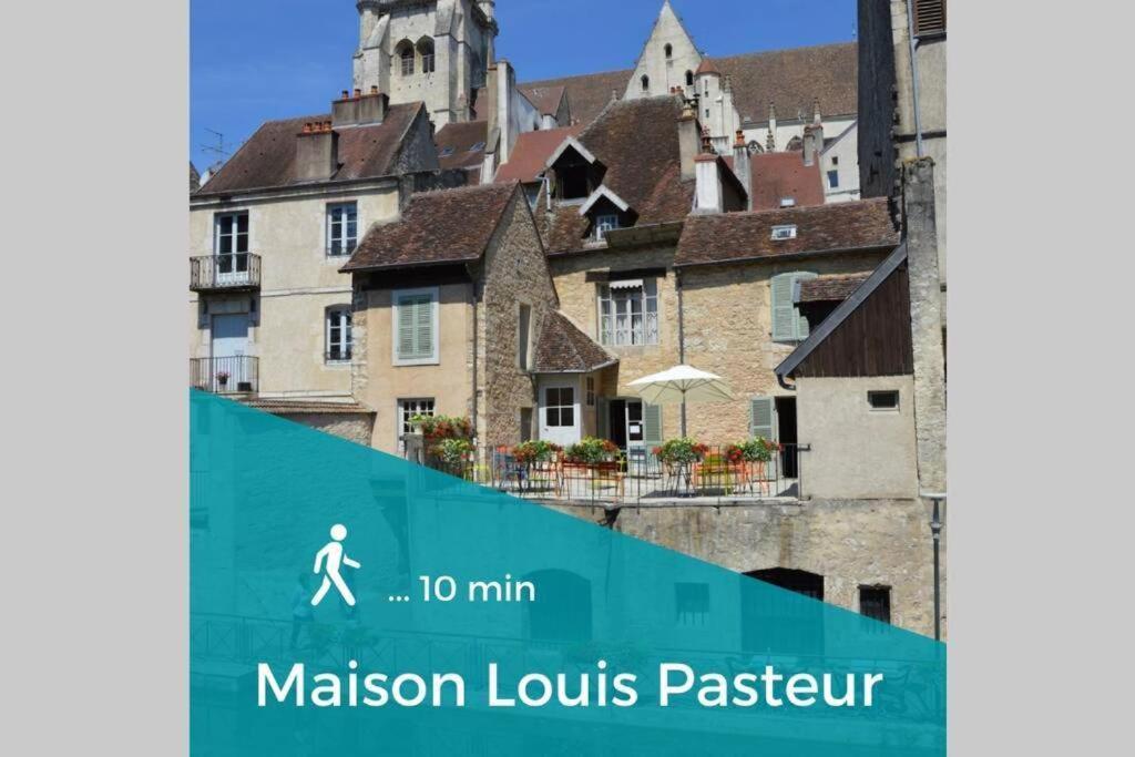 Le Canal Parking Gratuit Home-One Dole Extérieur photo